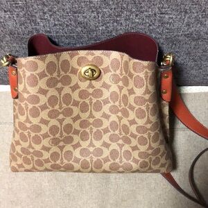 Coach Brown Willow Bucket Bag c2745